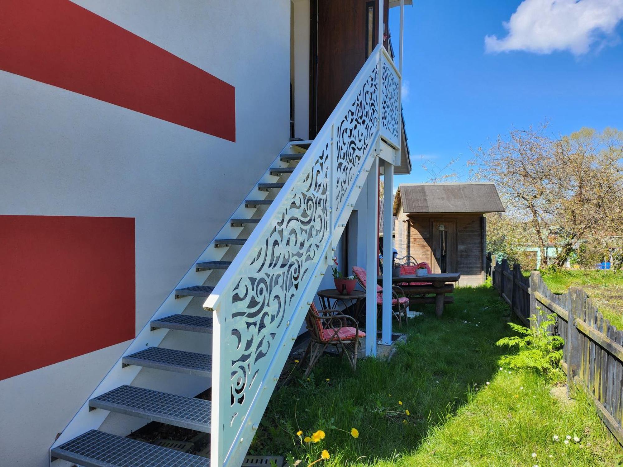 Ferienhaus Ani & Apartment Rustikal Patzig エクステリア 写真